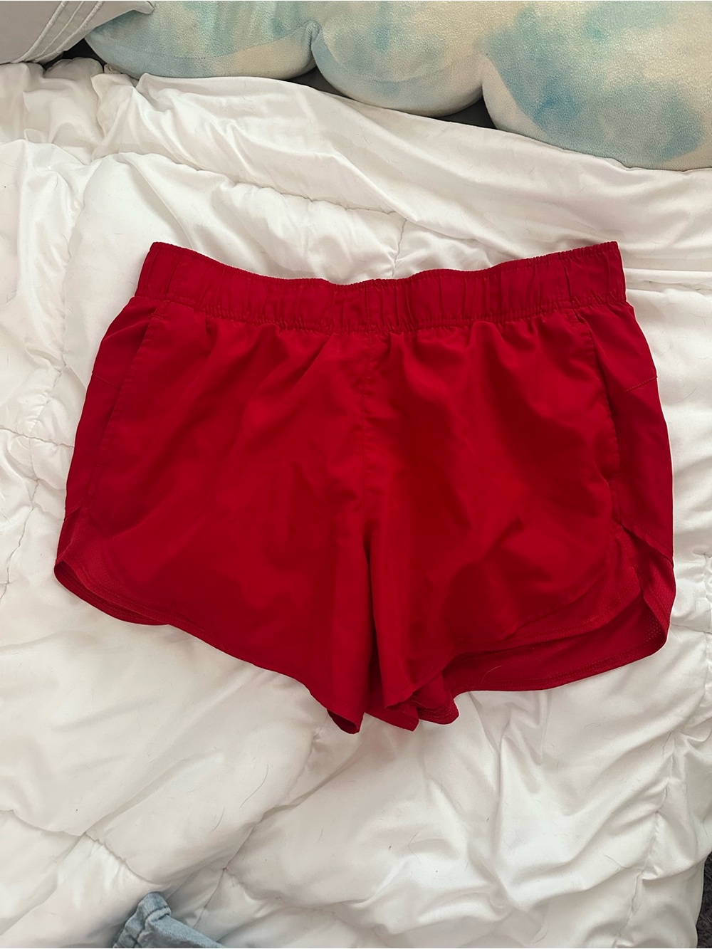 Athletic Works Red Women's Athletic Shorts